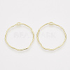 Alloy Open Back Bezel Pendants X-PALLOY-S121-82A-1