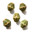 Vintage Style Glazed Ceramic Porcelain Beads PORC-H013-01-21-1