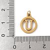 304 Stainless Steel Charms
with Jump Ring STAS-R001-02G-U-3