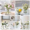 2Pcs 2 Colors 204 Stainless Steel Vase Bracket AJEW-GA0003-46-4