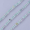 Natural Fluorite Beads Strands G-F619-01-2mm-1