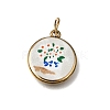 Double-sided Printed 304 Stainless Steel Pendants SA-CBA45D9-01B-1
