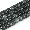 Baking Paint Crackle Glass Beads Strands DGLA-N019-02A-09-1