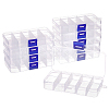 10 Grids Plastic Bead Storage Containers CON-WH0086-053A-1