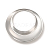 Non-Tarnish 304 Stainless Steel Pendants STAS-A070-32P-2