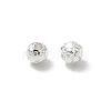 304 Stainless Steel Hammered Round Spacer Beads SA-CBA37BC-01A-S-1