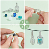   48Pcs 2 Styles Hollow Iron Wire Bead Cage Pendants IFIN-PH0005-20-6