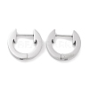 Tarnish Resistant 304 Stainless Steel Arrow Huggie Hoop Earrings for Women EJEW-C096-12P-1