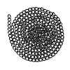 Aluminium Twisted Curb Chains CHA-YW0001-07B-2