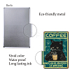 Rectangle with Word Vintage Metal Iron Sign Poster AJEW-WH0157-285-3