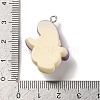 Opaque Resin Pendants RESI-K020-03I-3