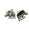 Tibetan Style Alloy Charms Pendants TIBEP-A124745-AS-FF-1