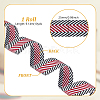 10 Yards Polycotton Ribbons OCOR-WH0070-185A-2