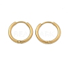 Ion Plating(IP) 304 Stainless Steel Huggie Hoop Earrings EJEW-F111A-17mm-G-2