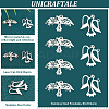 Unicraftale 16Pcs 2 Styles 304 Stainless Steel Pendants STAS-UN0050-33-5