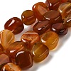 Natural Agate Beads Strands G-H295-D01-11-2