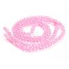 Spray Painted Crackle Glass Beads Strands CCG-Q001-6mm-02-3
