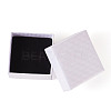 Rhombus Textured Cardboard Ring Gift Storage Boxes CON-TAC0001-07A-3