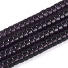 Transparent Glass Beads Strands GLAA-N028-3x6mm-04-1