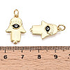 Brass Enamel Pendants KK-T070-76G-3