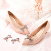 4Pcs Alloy Rhinestone Shoe Decoration AJEW-GF0009-29P-4