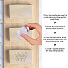 Clear Acrylic Soap Stamps DIY-WH0438-022-5