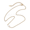 Natural Cultured Freshwater Pearl Pendant Necklaces NJEW-JN05134-03-4