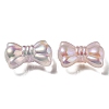 UV Plating Luminous Transparent Acrylic Beads OACR-P010-08-4
