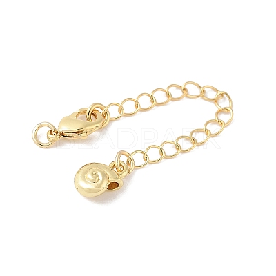 Brass Chain Extender KK-B148-06G-01-1