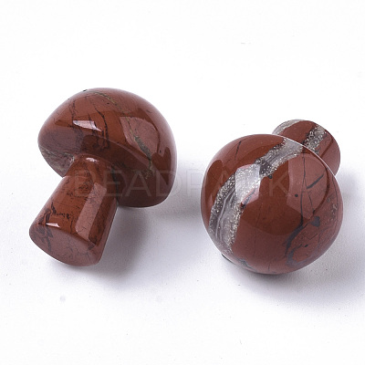 Natural Red Jasper GuaSha Stone G-N0325-02E-1