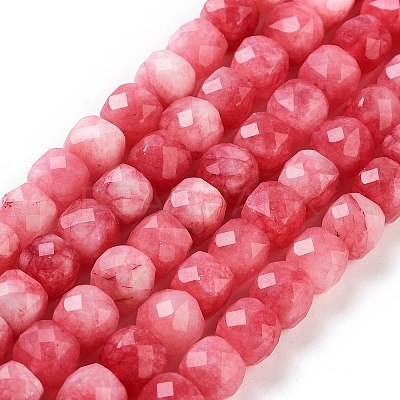 Natural White Jade Beads Strands G-H028-A09-09-1