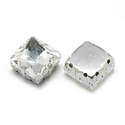 Sew on Rhinestone RGLA-T037-10x10mm-01-1
