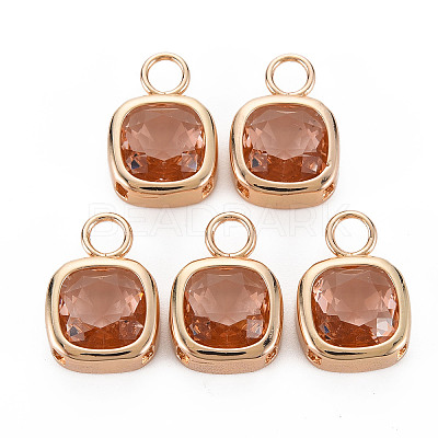Glass Pendants X-GLAA-Q088-027C-1