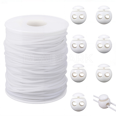 1 Roll Hollow Pipe PVC Tubular Synthetic Rubber Cord RCOR-CP0001-01E-1