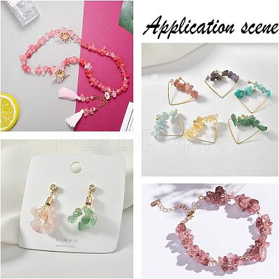 Natural Gemstone Chips Beads G-NB0001-53-1