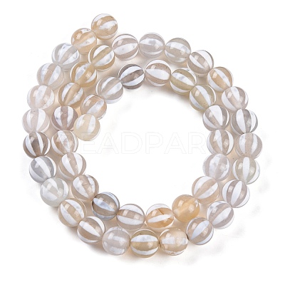 Tibetan Style dZi Beads Strands G-C133-A04-02-1