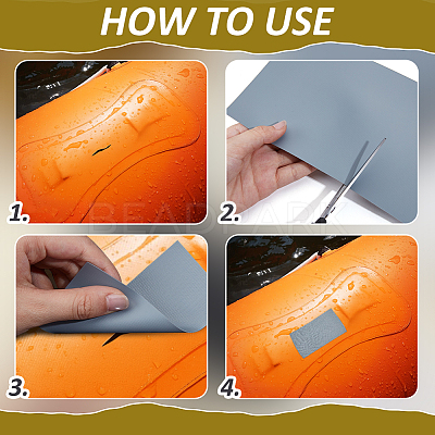 15Pcs 3 Colors Self-adhesive PVC Sheets DIY-BC0016-68-1