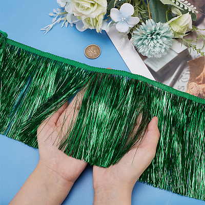 Polyester Fringe Trimmings OCOR-WH0086-09D-1