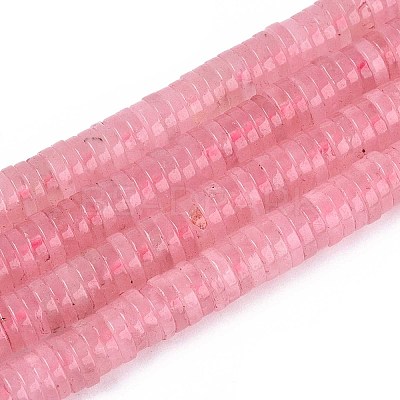 Natural Rose Quartz Beads Strands G-T142-6mm-14-1