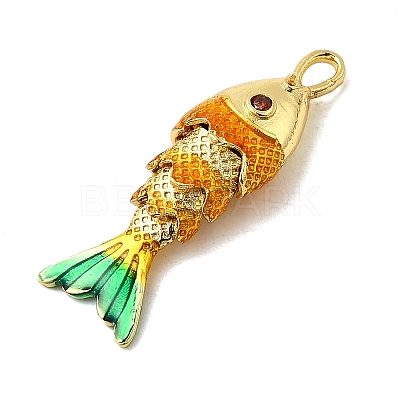 Rack Plating Brass Pendants KK-A268-05G-A03-1