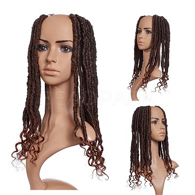 Curly Faux Locs Crochet Hair OHAR-G005-12D-1