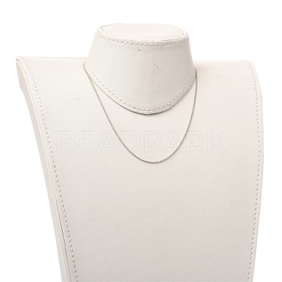 Brass Ball Chain Necklaces NJEW-JN02912-01-1
