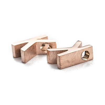 Ion Plating(IP) 304 Stainless Steel Charms STAS-K216-41K-RG-1
