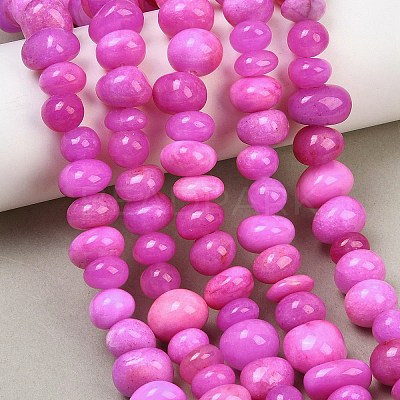 Dyed Natural White Jade Beads Strands GG-CBACF26-A03-04-1