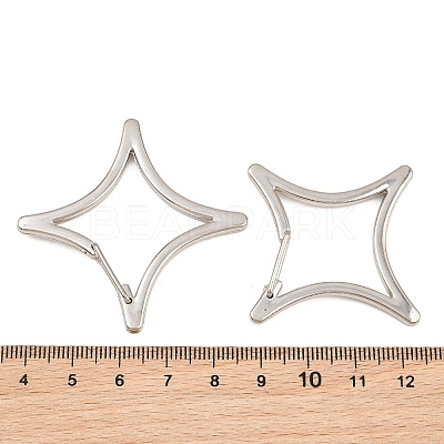 Zinc Alloy Spring Gate Rings AL-CBAC079-05P-1