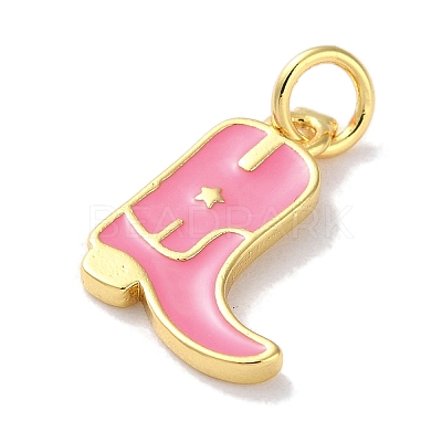 Rack Plated Brass Enamel Charms X-KK-Z039-01B-1