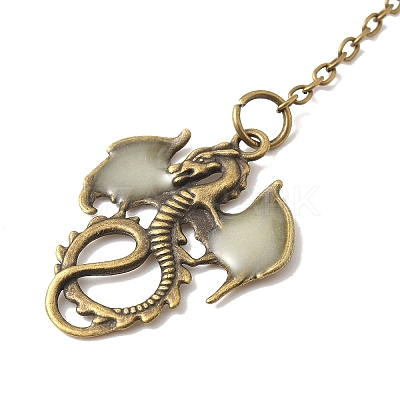 Luminous Brass Feather Bookmark WG51979-03-1