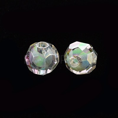 Transparent Acrylic Beads TACR-S152-04B-SS2111-1