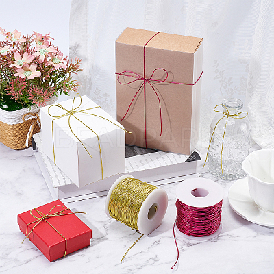 Golden Silk Elastic Thread EW-WH0003-10A-02-1