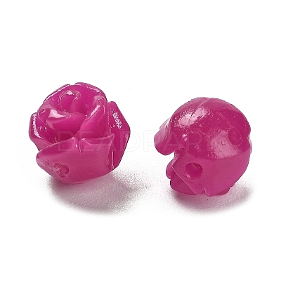 Synthetic Coral Carved Beads CORA-H003-01B-26-1